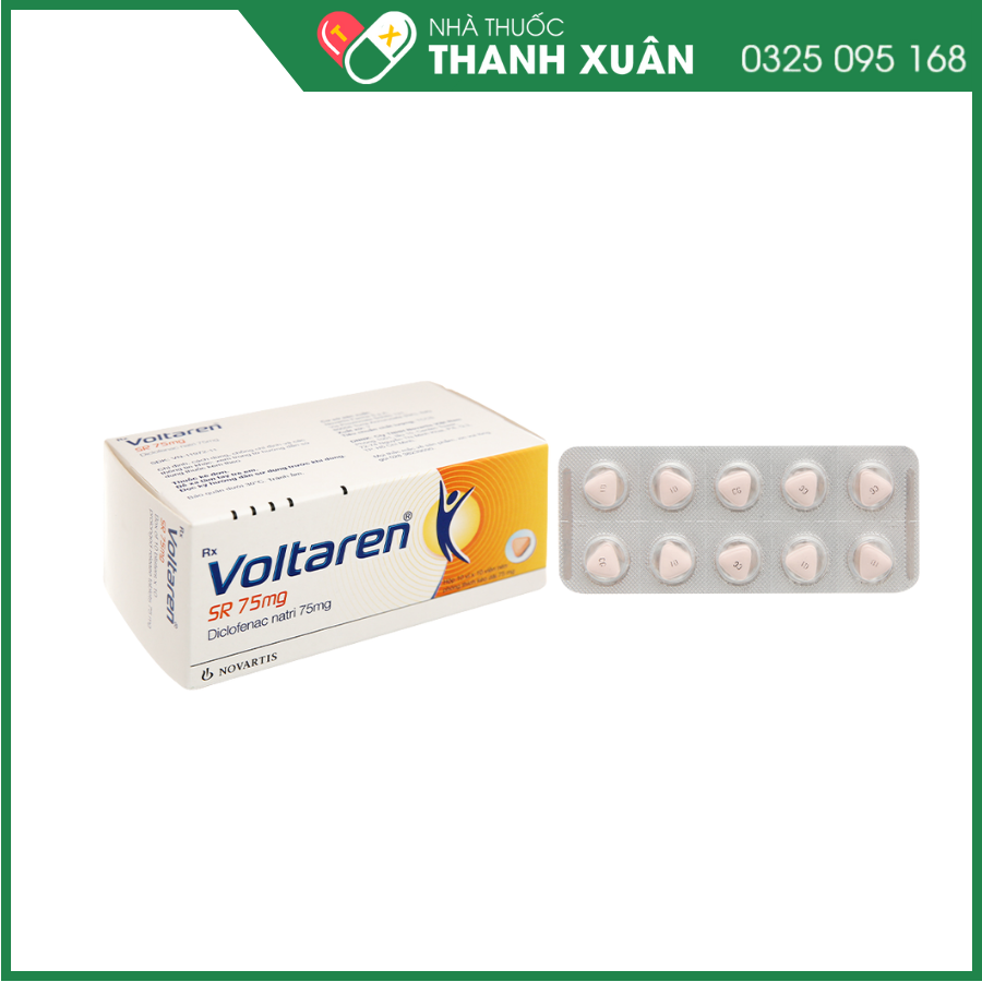 Voltaren SR 75mg điều trị viêm và thoái hoá của bệnh thấp khớp